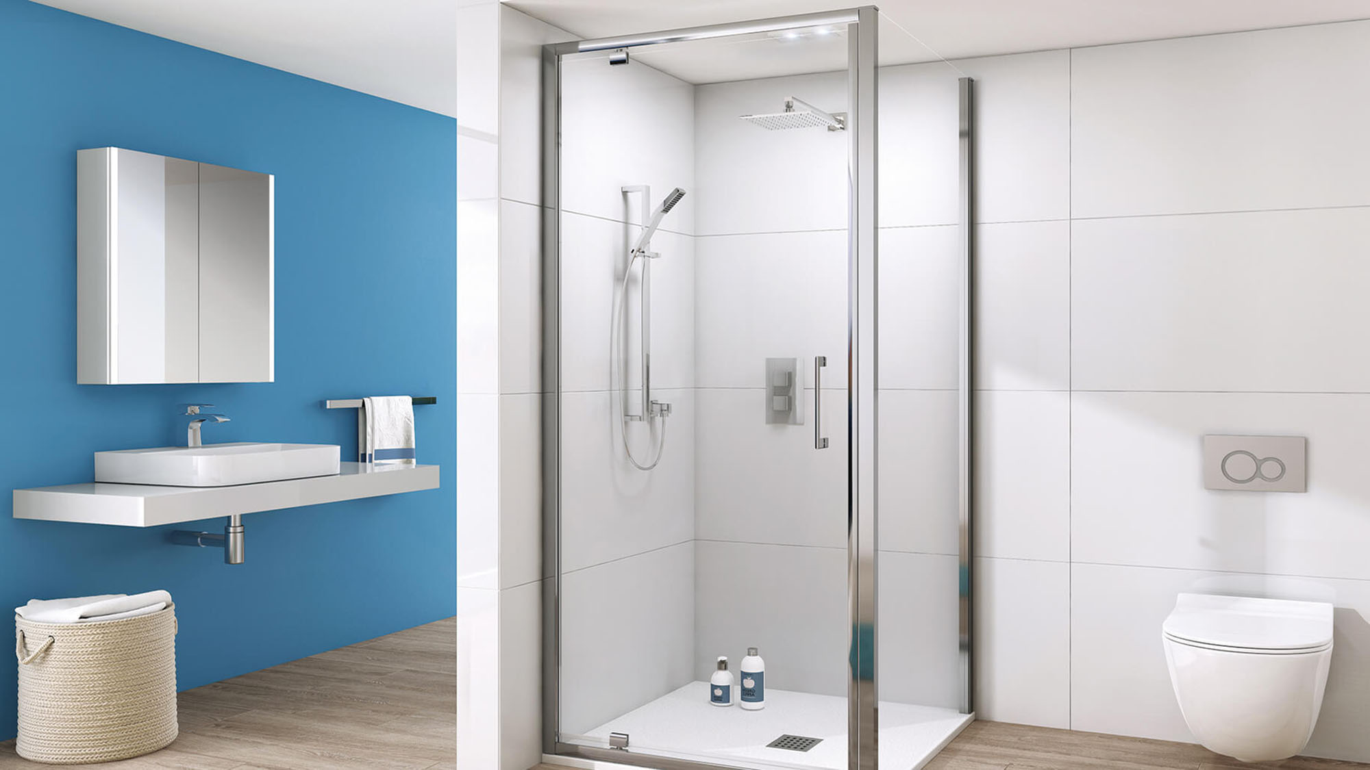 Klas Pivot Door Shower